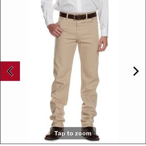 Tan Wrangler Jeans